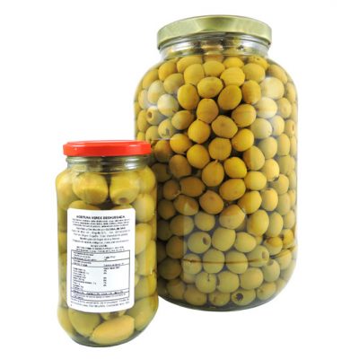 Aceituna verde deshuesada - Vegetales procesados Colombia - Globalim
