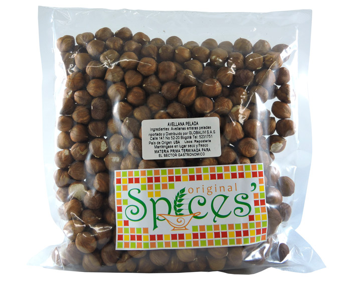Avellana sin cáscara - Nueces y almendras Colombia - Globalim Avellana sin cáscara - Nueces y almendras Colombia - Globalim