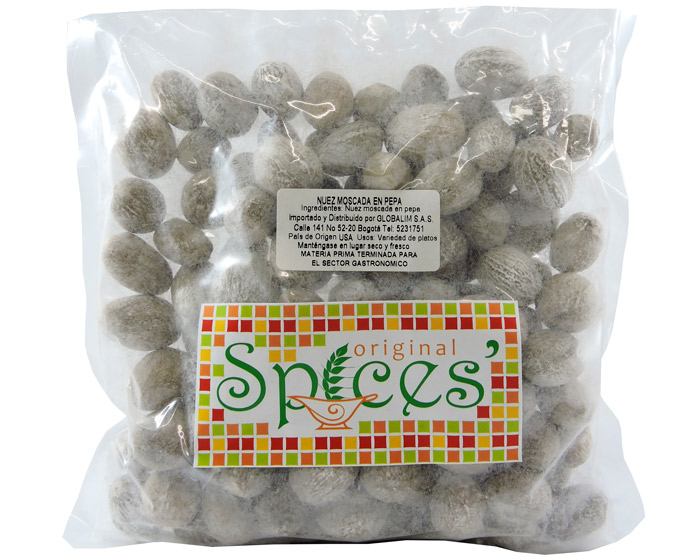 Nuez moscada en pepa - Nueces y almendras Colombia - Globalim Nuez moscada en pepa - Nueces y almendras Colombia - Globalim