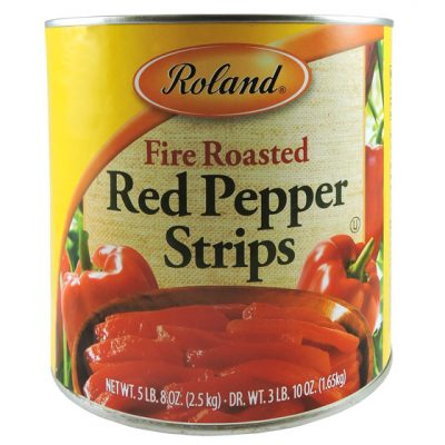 Pimiento rojo asado en tiras - Vegetales procesados Colombia - Globalim
