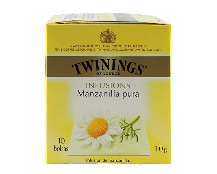 Té Twining's Infusión Manzanilla - Bebidas y Mezcladores Colombia - Globalim Té Twining's Infusión Manzanilla - Bebidas y Mezcladores Colombia - Globalim